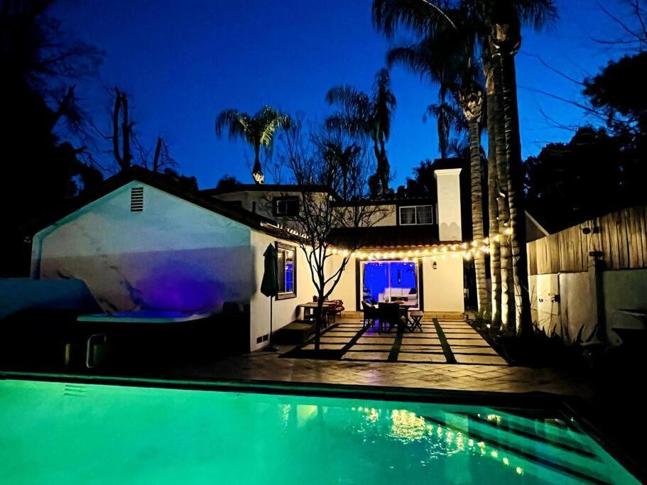 Stylish Mediterranean Villa, Pool, Jacuzzi, Hollywood & Malibu Bliss Los Angeles Exterior photo